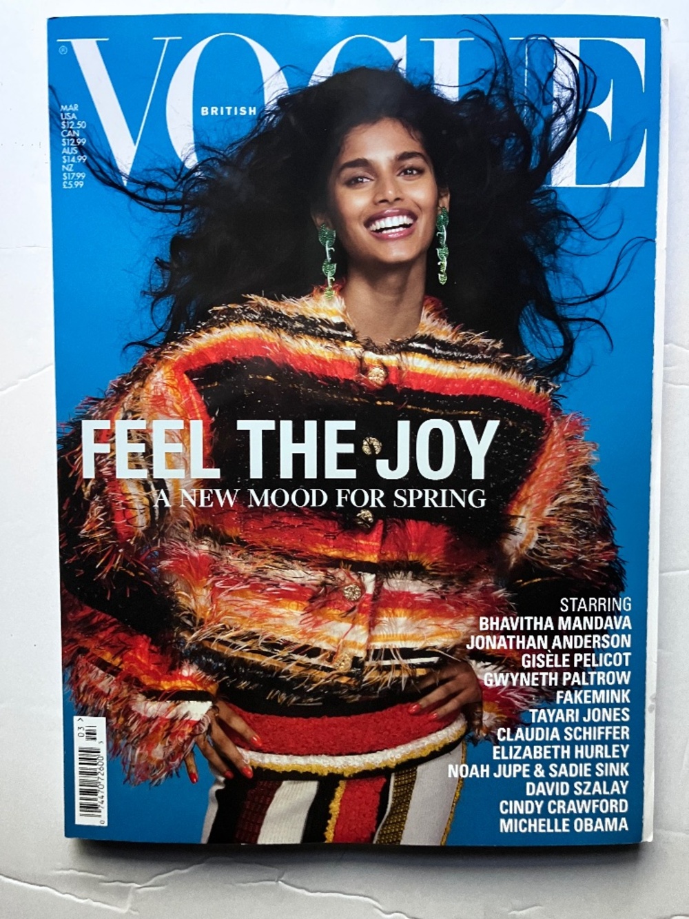 British Vogue March 2026 Bhavitha Mandava